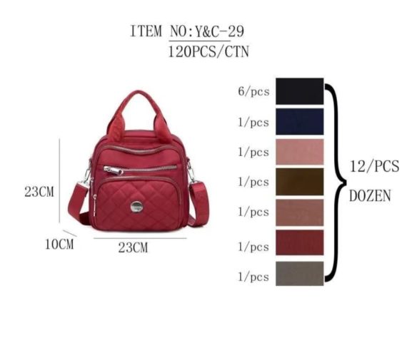Kit c/ 6 peças Bolsa Mochila Feminina Atacado Revenda Dropshpping