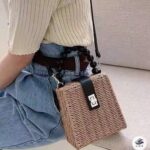 Kit c/ 6 peças Bolsa Palha Feminina Atacado Revenda Dropshpping