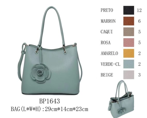 Kit c/ 6 peças Bolsa Bella Paulla Feminina Atacado Revenda Dropshpping