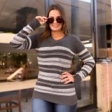 Kit C/10 Blusas Gola V Atacado