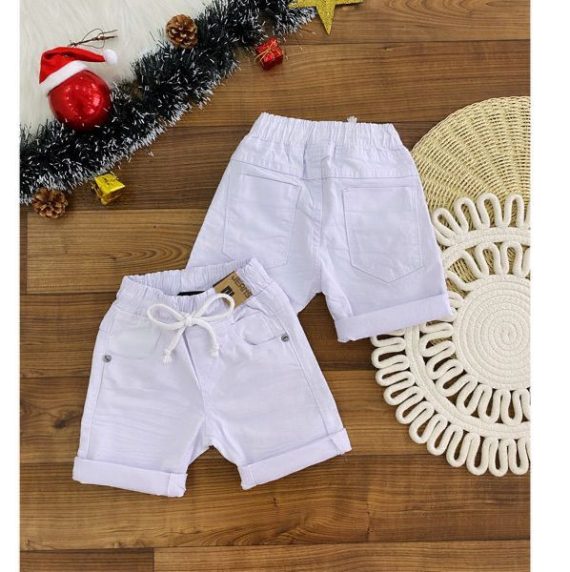 KIT C/6 BERMUDA JEANS INFANTIL ATACADO