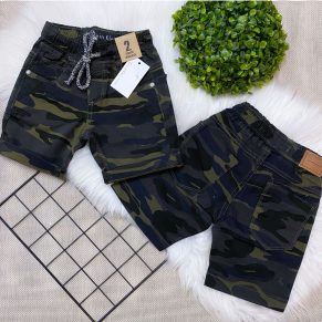 KIT C/6 BERMUDA JEANS INFANTIL ATACADO