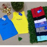 KIT C/10 REGATAS INFANTIL ATACADO