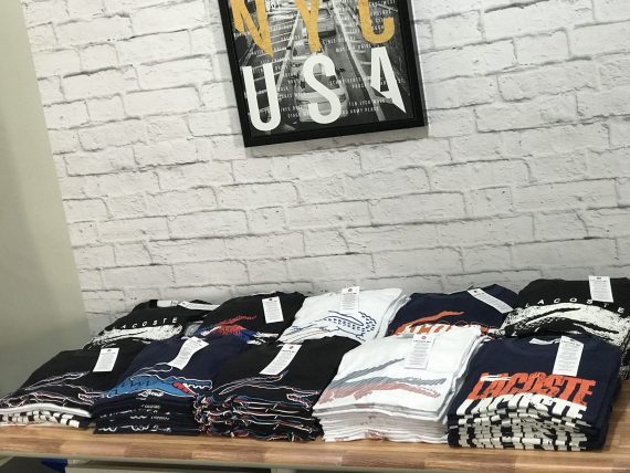 Kit Com 10 Camisas Lacoste Peruana Importada 100% Algodão Pima