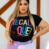 Kit c/10 Thisirts Pluz Feminina Atacado