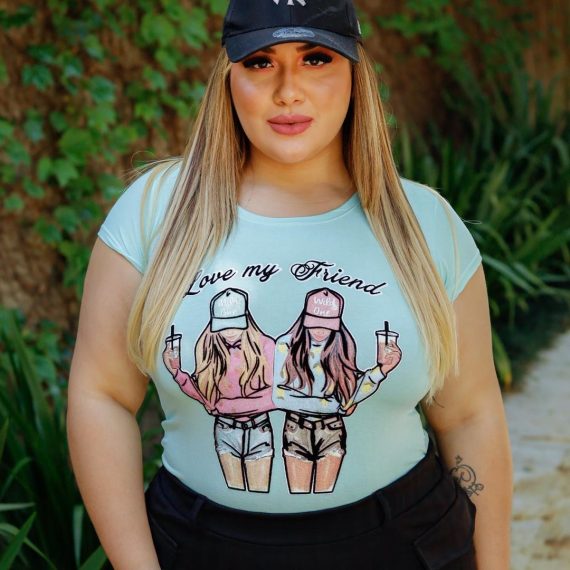 Kit c/10 Thisirts Pluz Feminina Atacado