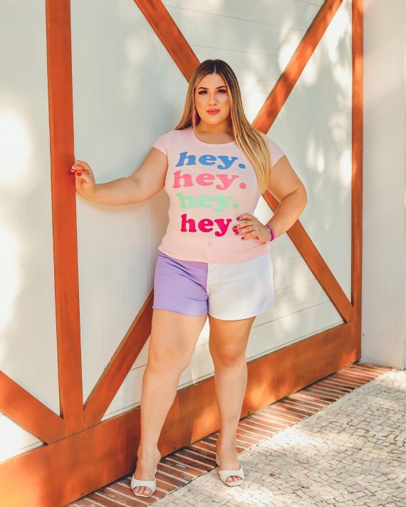 Kit c/10 Thisirts Pluz Feminina Atacado