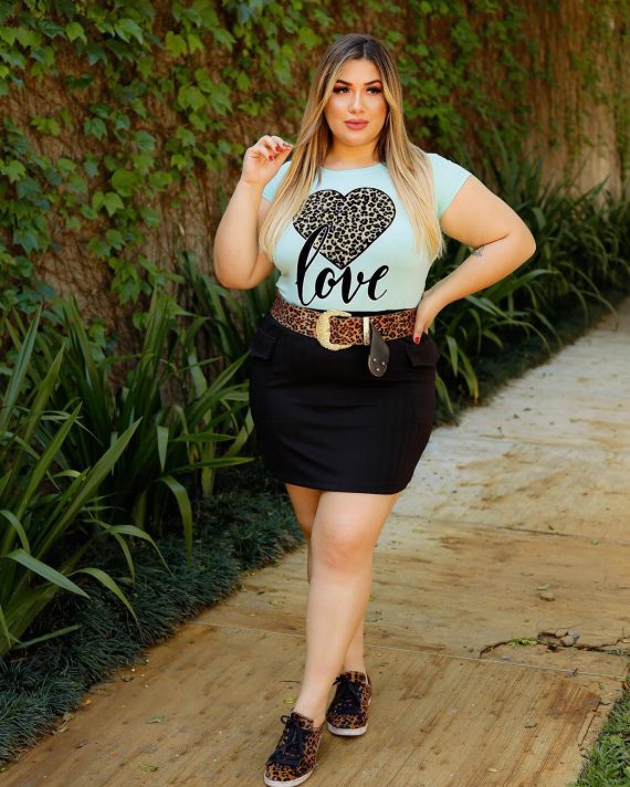 Kit c/10 Thisirts Pluz Feminina Atacado