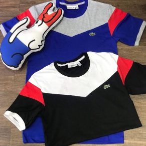 Kit Com 10 Camisas Lacoste Peruana Importada 100% Algodão Pima