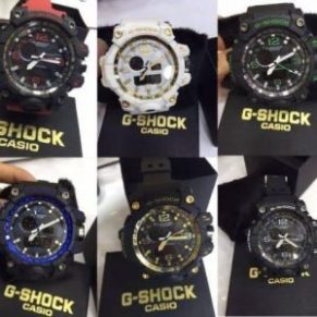 Kit com 10 Relógios Gshock Mundmaster + 10 Caixas À Prova D'Água