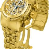 Relógio Invicta Zeus AAA+ Skeleton Dourado 12763 Masculino