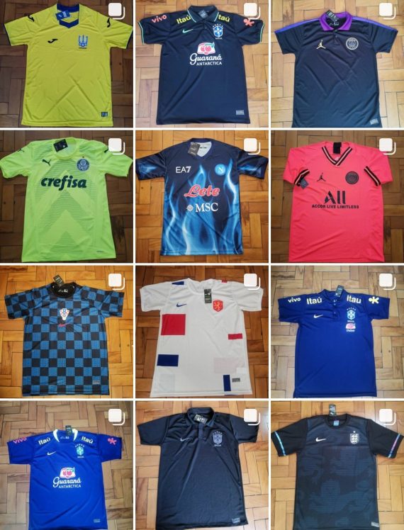 Camisas de times nacionais 1 linha no atacado