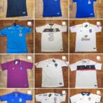 Kit c/5 Camisas de times nacionais 1 linha no atacado