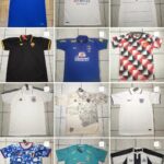 Kit c/5 Camisas de times nacionais 1 linha no atacado