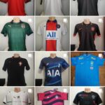 Kit c/5 Camisas de times nacionais 1 linha no atacado