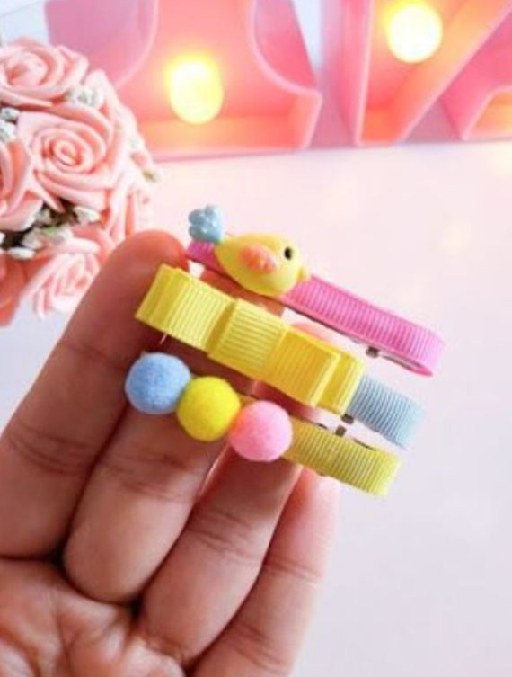 Hair clip trio a duzia atacado