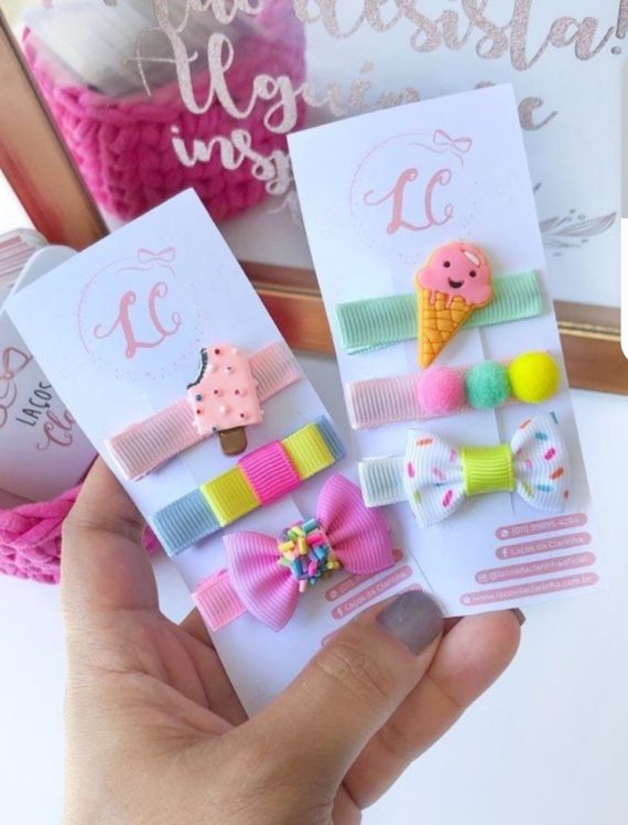 Hair clip trio a duzia atacado