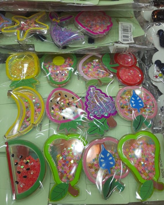 Bico de pato infantil brilho e paête a duzia atacado