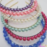 Tiaras com perolas cores variadas a duzia atacado