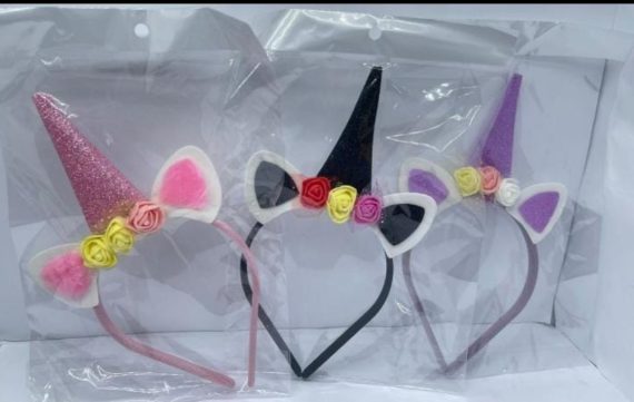 Tiara unicornio infantil a duzia atacado