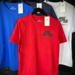 Kit com 6 camisetas fio 30.1 penteado Nike Jordan ou marcas variadas atacado