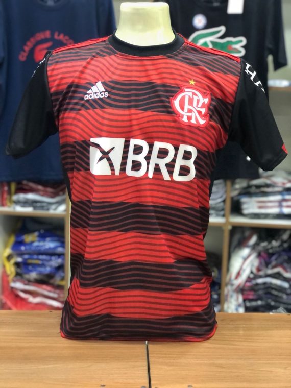 Detalhes do Kit com 10 Camisas de Times Brasileiros