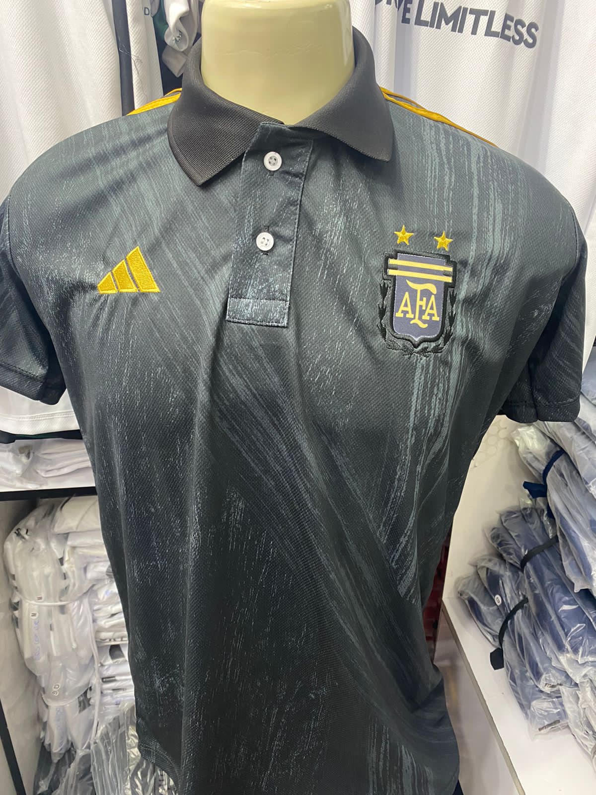 Kit C/3 Camisas de times 1 linha atacado