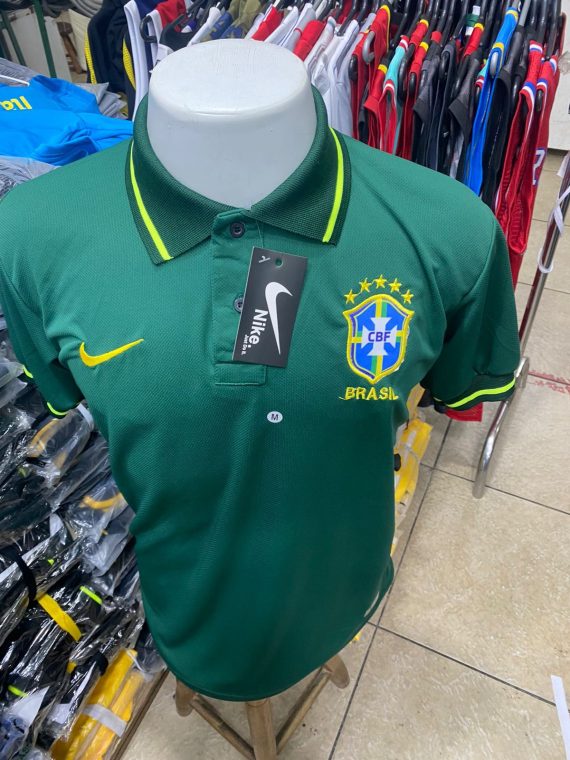 Camiseta de time primeira linha Brasil Camiseta de time primeira linha Brasil