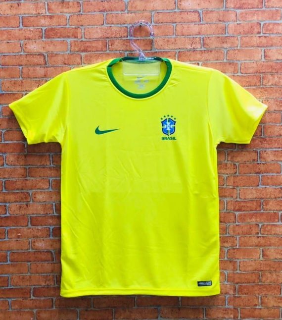 Camiseta malha dri fit Brasil atacado