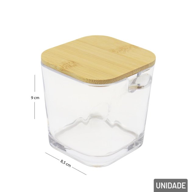 Açucareiro de Cristal para Atacado revenda no