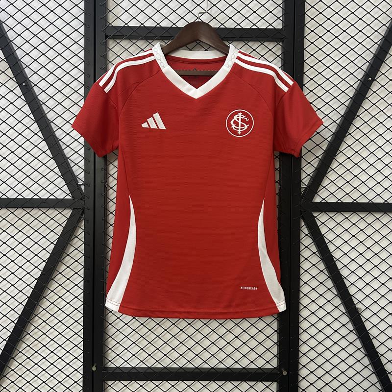Camisa Internacional Titular 25-26 Feminina frontal para revenda no atacado