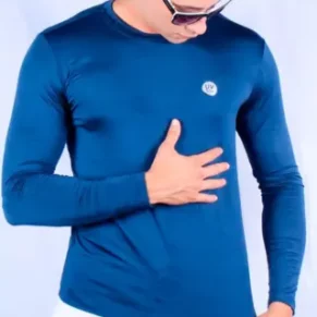 Camiseta Manga Longa Masculina com Proteção UV para revenda no atacado