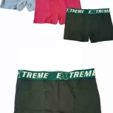 Cueca Boxer Masculina Adulto com Cós Elástico para revenda no atacado