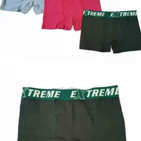Cueca Boxer Masculina Adulto com Cós Elástico para revenda no atacado