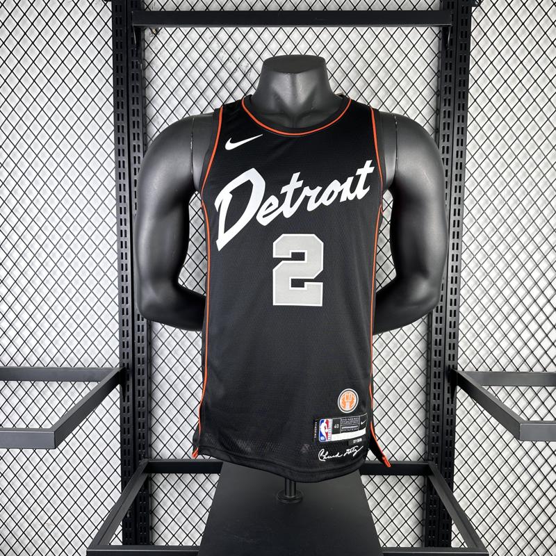 Detroit Pistons #2 Produto para Atacado frontal revenda no