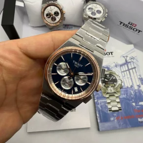 Relógio Tissot premium em aço 904L com vidro safira para revenda no atacado