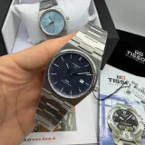 Relógio Tissot PRX em aço 904L com vidro safira para revenda no atacado