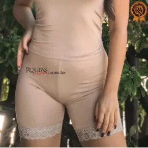 Short Segunda Pele Feminino em várias cores para revenda no atacado