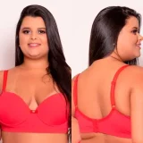 Sutiã Reforçado Plus Size com Bojo para revenda no atacado
